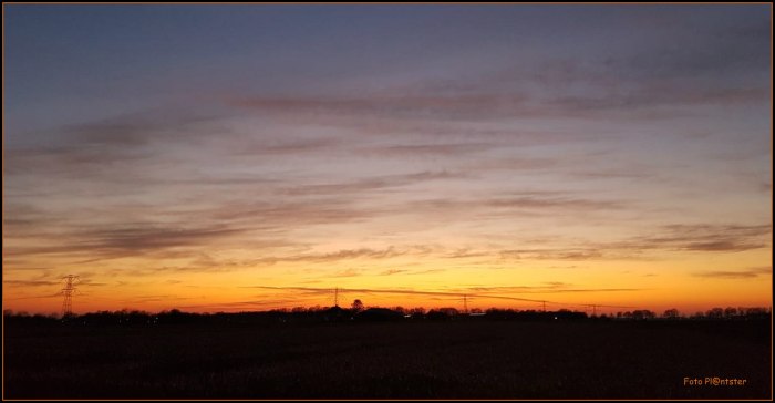 26-3-2020 Avondrood brengt mooi weer met zich mee